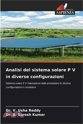 Analisi del sistema solare P V in diverse configurazioni