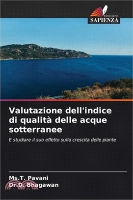 Valutazione dell'indice di qualità delle acque sotterranee