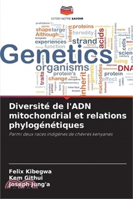 Diversité de l'ADN mitochondrial et relations phylogénétiques