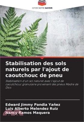 Stabilisation des sols naturels par l'ajout de caoutchouc de pneu