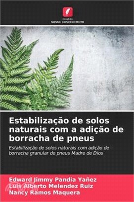 Estabilização de solos naturais com a adição de borracha de pneus