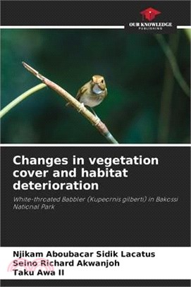 Changes in vegetation cover and habitat deterioration