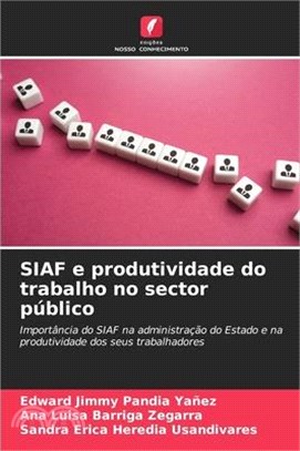 SIAF e produtividade do trabalho no sector público