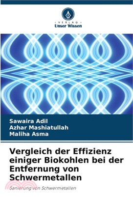 Vergleich der Effizienz einiger Biokohlen bei der Entfernung von Schwermetallen
