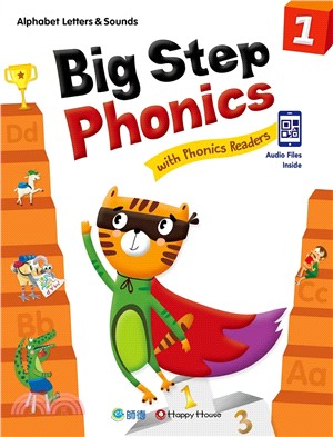 Big Step Phonics with Phonics Readers 1(課本+練習本+線上資源) (附QR CODE音檔隨掃即聽)