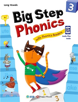 Big Step Phonics with Phonics Readers 3(課本+練習本+線上資源) (附QR CODE音檔隨掃即聽)