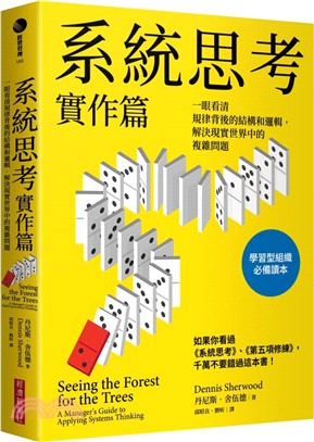 系統思考實作篇：一眼看清規律背後的結構和邏輯，解決現實事件中的複雜問題