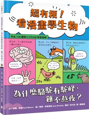 超有梗！看漫畫學生物：為什麼鳥會敷面膜，駱駝會駝背？