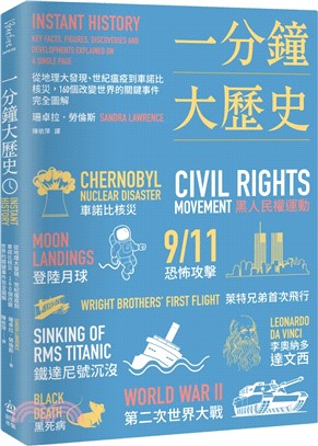 一分鐘大歷史：從地理大發現、世紀瘟疫到車諾比核災，160個改變世界的關鍵事件完全圖解