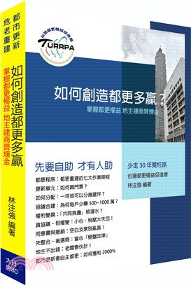 如何創造都更多贏？掌握都更權益 地主建商齊鍊金！