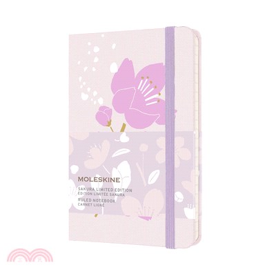 Moleskine Limited Edition Sakura Notebook, Pocket, Ruled, Light Pink, Hard Cover (3.5 X 5.5)