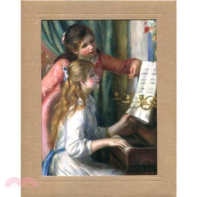 複製畫-彈鋼琴的兩個少女