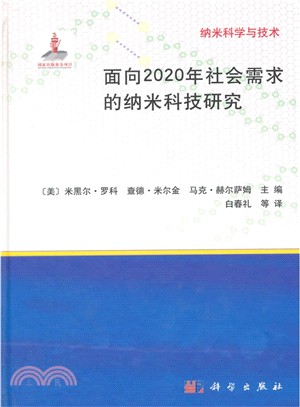 面向2020年社會需求的納米科技研究（簡體書）