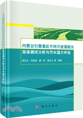 內蒙古引黃灌區不同尺度灌溉水效率測試分析與節水潛力評估（簡體書）