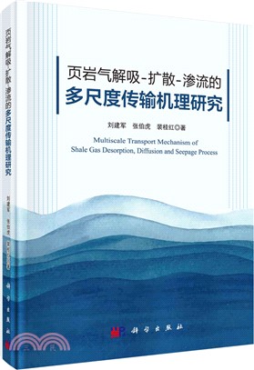 葉岩氣解吸－擴散－滲流的多尺度傳輸機理研究（簡體書）