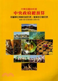 中華民國99年度中央政府總預算附屬單位預算及綜計表－營業部分審定表(99/08)