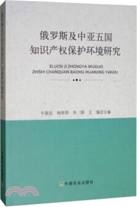 俄羅斯及中亞五國知識產權保護環境研究（簡體書）