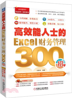 高效能人士的Excel財務管理300招（簡體書）