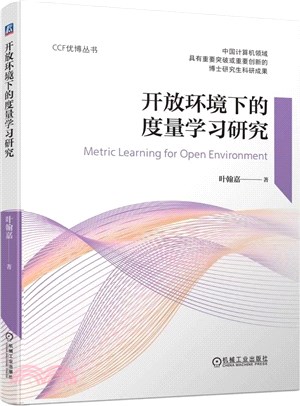 開放環境下的度量學習研究（簡體書）