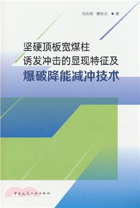 堅硬頂板寬煤柱誘發衝擊的顯現特徵及爆破降能減沖技術（簡體書）