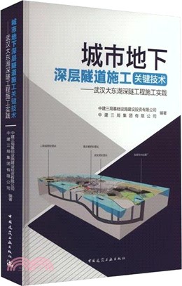 城市地下深層隧道施工關鍵技術：武漢大東湖深隧工程施工實踐（簡體書）