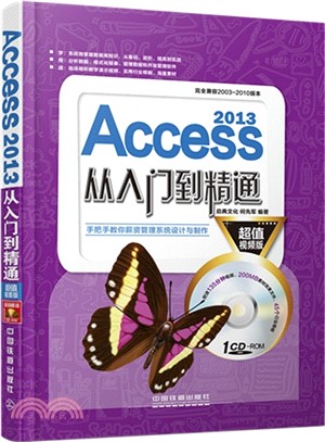 Access 2013從入門到精通(含光碟)（簡體書）