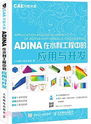 ADINA在水利工程中的應用與開發：CAE分析大系（簡體書）