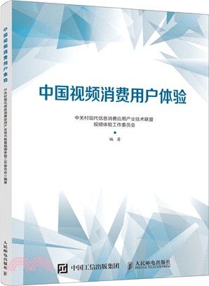 中國視頻消費用戶體驗（簡體書）