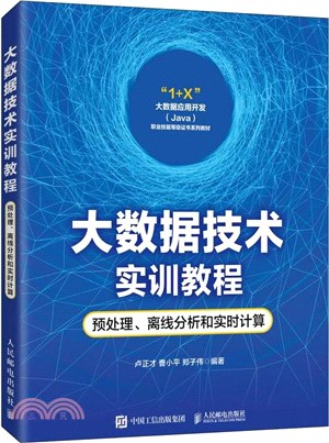 大數據技術實訓教程：預處理、離線分析和實時計算（簡體書）