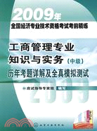 2009年工商管理專業知識與實務(中級)歷年考題詳解及全真模擬測試（簡體書）