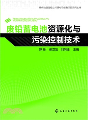 廢鉛蓄電池資源化與污染控制技術（簡體書）