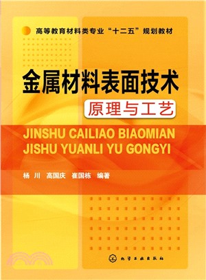 金屬材料表面技術原理與工藝（簡體書）