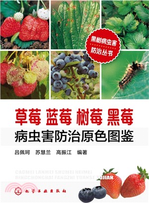 果樹病蟲害防治叢書：草莓 藍莓 樹莓 黑莓 病蟲害防治原色圖鑒（簡體書）