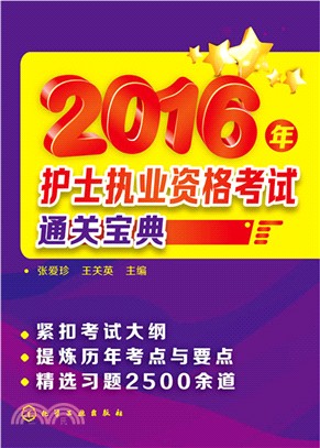 2016年護士執業資格考試通關寶典（簡體書）