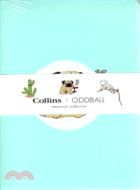 【Collins】Oddball系列A5空白內頁筆記本-三色