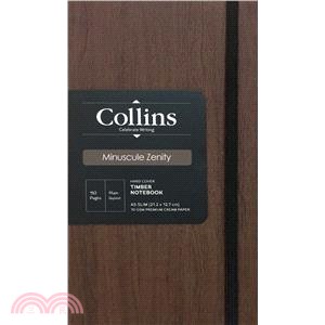 【Collins】Minuscule Timber雨果迷你系列A6英國手札-咖啡