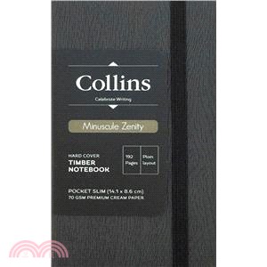 【Collins】Minuscule Timber雨果迷你系列A6英國手札-鐵灰