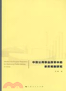 中國公用事業改革中的親貧規制研究（簡體書）