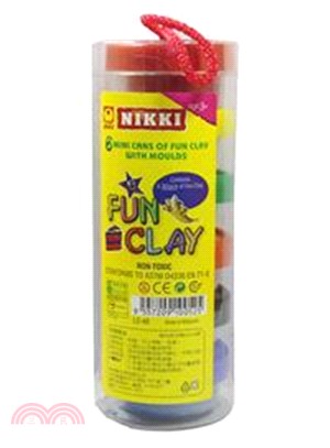 歐菲士NIKKI 黏土6色(附模具)