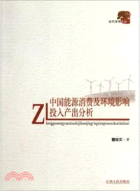 中國能源消費及環境影響投入產出分析（簡體書）