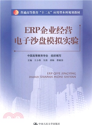 ERP企業經營電子沙盤模擬實驗（簡體書）