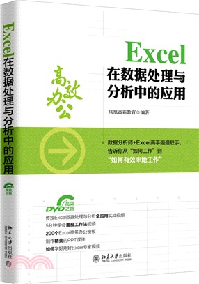 Excel 在數據處理與分析中的應用（簡體書）