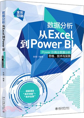 數據分析從Excel到Power BI：Power BI商業數據分析思維、技術與實踐（簡體書）