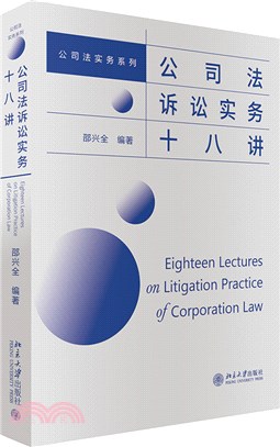 公司法訴訟實務十八講（簡體書）