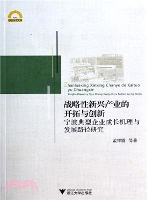 戰略性新興產業的開拓與創新：寧波典型企業成長機理與發展路徑研究（簡體書）