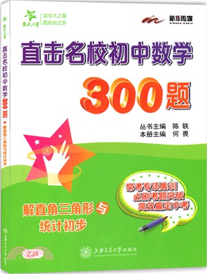 直擊名校初中數學300題•解直角三角形與統計初步（簡體書）