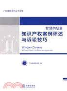 智慧的較量：知識產權案例評述與訴訟技巧（簡體書）