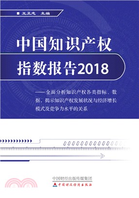 中國知識產權指數報告2018（簡體書）