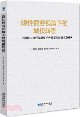 隱性債務視角下的城投轉型：中國地方政府投融資平臺轉型發展研究2019