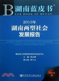 2013年湖南兩型社會發展報告（簡體書）